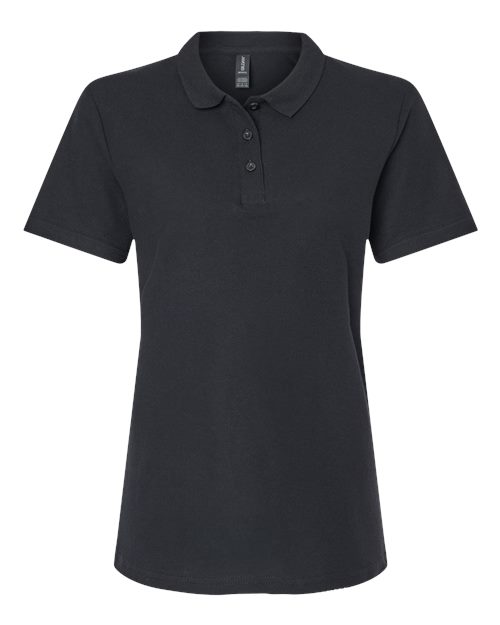 Gildan Women's Softstyle Pique Polo-1