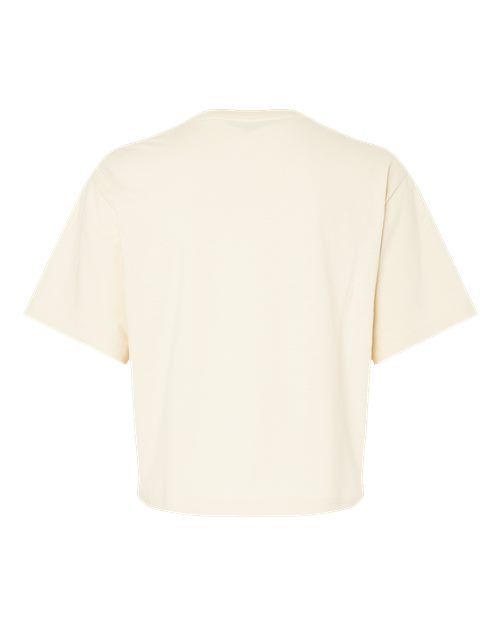 American Apparel Women's Fine Jersey Boxy Tee-2