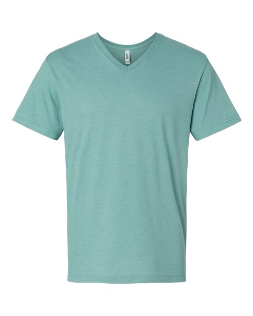 American Apparel Men's CVC V-Neck Tee-1