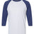 American Apparel Men's CVC Three-Quarter Sleeve Tee-1