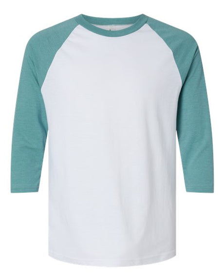 American Apparel Men's CVC Three-Quarter Sleeve Tee-1