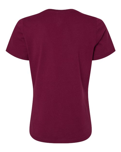 BELLA + CANVAS Women's Relaxed Jersey V-Neck Tee BC6405-2