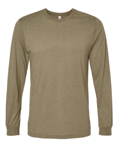 BELLA + CANVAS Men's Triblend Long Sleeve Tee-1
