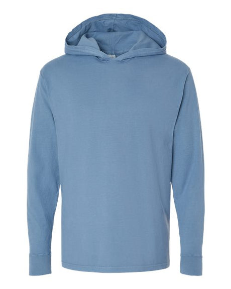 ComfortWash by Hanes Men's Garment-Dyed Jersey Hooded Long Sleeve T-Shirt-1
