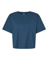 American Apparel Women's Fine Jersey Boxy Tee-1