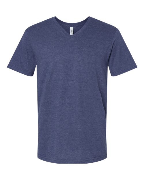 American Apparel Men's CVC V-Neck Tee-1