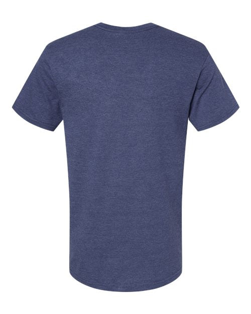American Apparel Men's CVC V-Neck Tee-2