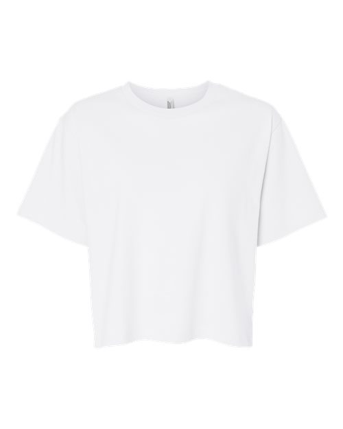 American Apparel Women's Fine Jersey Boxy Tee-1