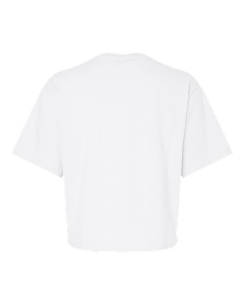 American Apparel Women's Fine Jersey Boxy Tee-2