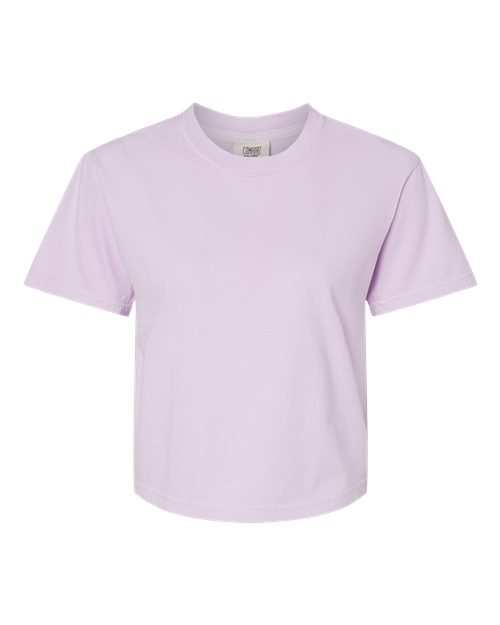 Comfort Colors Women's Garment-Dyed Heavyweight Boxy T-Shirt-1