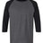 American Apparel Men's CVC Three-Quarter Sleeve Tee-1