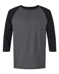 American Apparel Men's CVC Three-Quarter Sleeve Tee-1