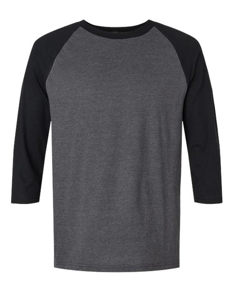 American Apparel Men's CVC Three-Quarter Sleeve Tee-1