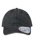 Infinity Her Women's Pigment-Dyed with Fashion Undervisor Cap-1