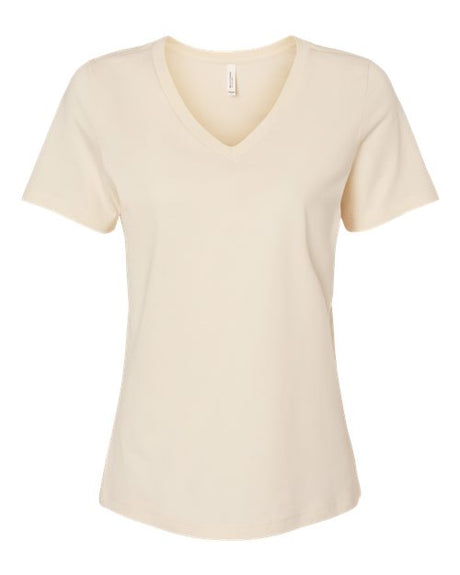 BELLA + CANVAS Women's Relaxed Jersey V-Neck Tee BC6405-1