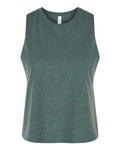 BELLA + CANVAS Women's Racerback Crop Tank-1