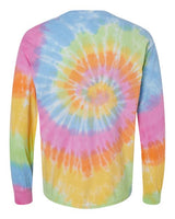Colortone Men's Tie-Dyed Long Sleeve T-Shirt-2