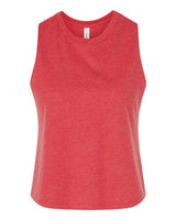 BELLA + CANVAS Women's Racerback Crop Tank-1