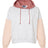MV Sport Women's Sueded Fleece Colorblocked Crop Hooded Sweatshirt-1