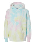 Independent Trading Co. Youth Midweight Tie-Dyed Hooded Sweatshirt-1
