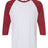 American Apparel Men's CVC Three-Quarter Sleeve Tee-1