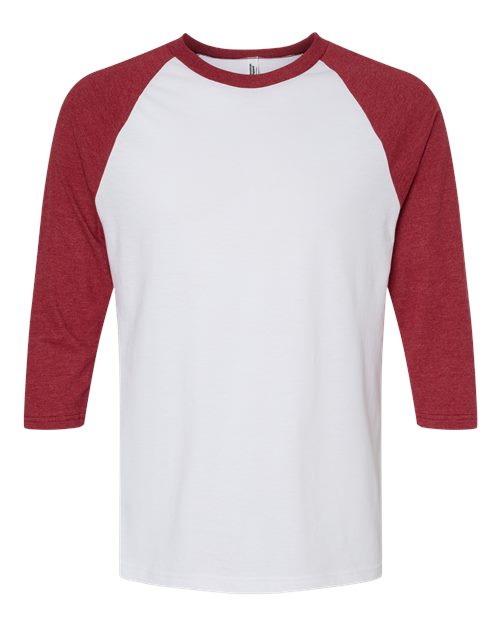 American Apparel Men's CVC Three-Quarter Sleeve Tee-1