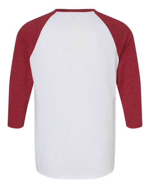 American Apparel Men's CVC Three-Quarter Sleeve Tee-2