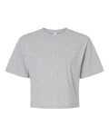 American Apparel Women's Fine Jersey Boxy Tee-1