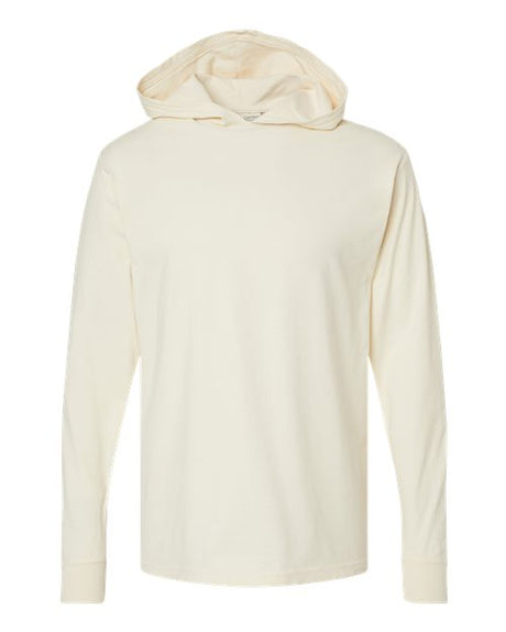 ComfortWash by Hanes Men's Garment-Dyed Jersey Hooded Long Sleeve T-Shirt-1