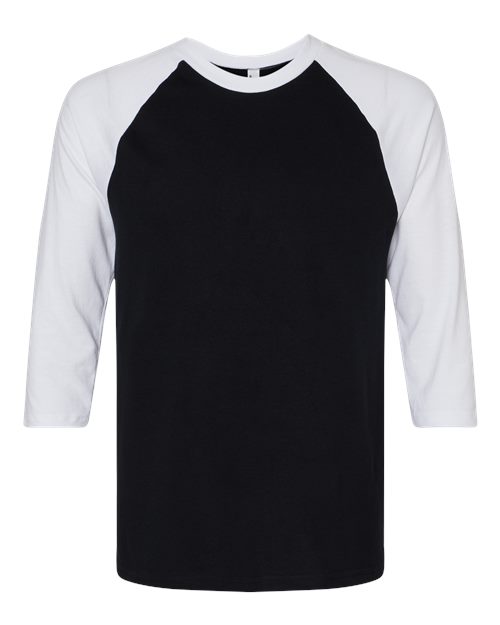 American Apparel Men's CVC Three-Quarter Sleeve Tee-1