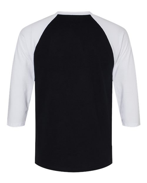 American Apparel Men's CVC Three-Quarter Sleeve Tee-2