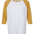 American Apparel Men's CVC Three-Quarter Sleeve Tee-1