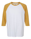 American Apparel Men's CVC Three-Quarter Sleeve Tee-1