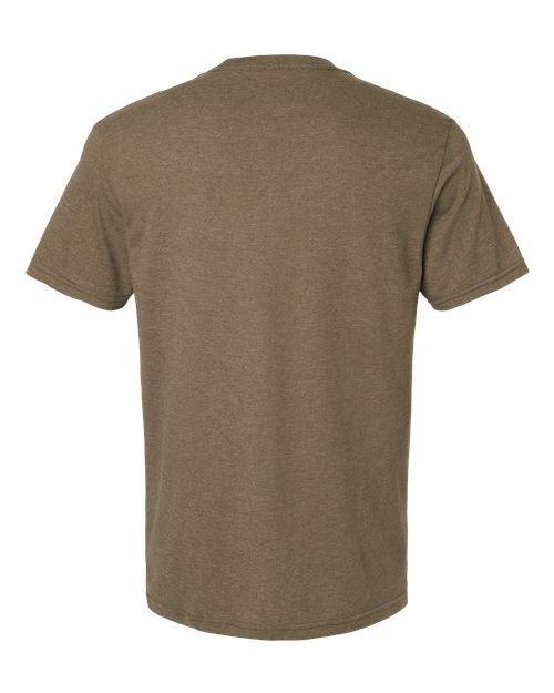 American Apparel Men's CVC V-Neck Tee-2