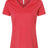 BELLA + CANVAS Women's Relaxed Heather CVC V-Neck Tee-1
