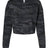 Independent Trading Co. Women's Lightweight Crop Crewneck Sweatshirt-1