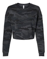 Independent Trading Co. Women's Lightweight Crop Crewneck Sweatshirt-1