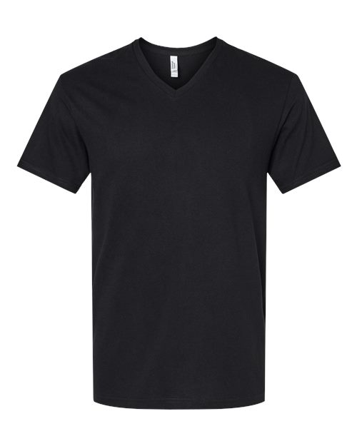 American Apparel Men's CVC V-Neck Tee-1