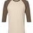 American Apparel Men's CVC Three-Quarter Sleeve Tee-1