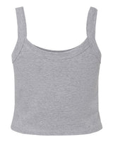 BELLA + CANVAS Women's Micro Rib Spaghetti Strap Tank-2
