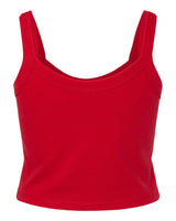 BELLA + CANVAS Women's Micro Rib Spaghetti Strap Tank-2