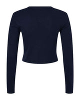 BELLA + CANVAS Women's Micro Rib Long Sleeve Baby Tee-2