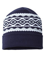 Cap America USA- Made Diamond Cuffed Beanie-2