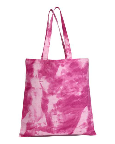 Q-Tees Tie-Dyed Canvas Bag