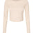 BELLA + CANVAS Women's Micro Rib Long Sleeve Baby Tee-1
