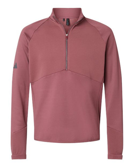 adidas Men's Performance Quarter-Zip Pullover-1