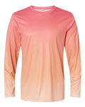Paragon Men's Barbados Performance Pin Dot Long Sleeve T-Shirt-1