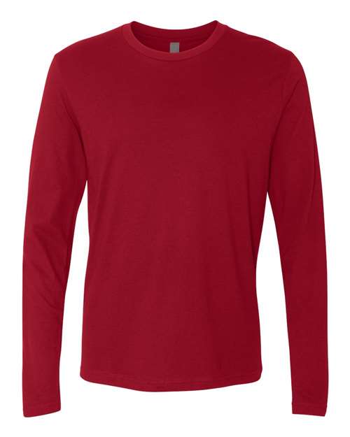 Next Level Men's Cotton Long Sleeve Tee. NL3601-1