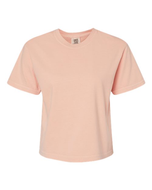 Comfort Colors Women's Garment-Dyed Heavyweight Boxy T-Shirt-1