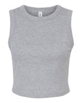 BELLA + CANVAS Women's Micro Rib Muscle Crop Tank-1
